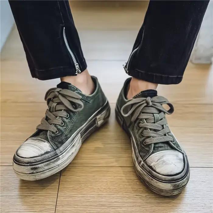 Chaussures grill noires Four Seasons pour hommes style rétro décontracté et confortable pour loisirs et occasions spéciales