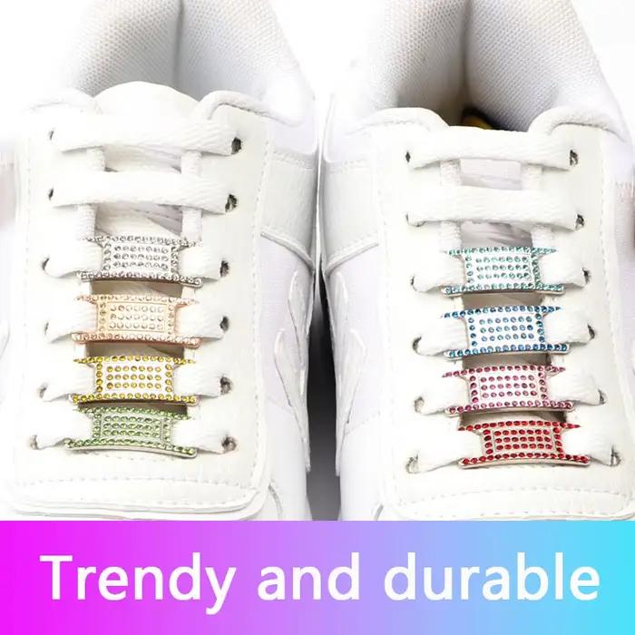 Boucles de lacets en métal pour chaussures personnalisation bijoux accessoires charmes décoration chaussures fille cadeau occasion spéciale