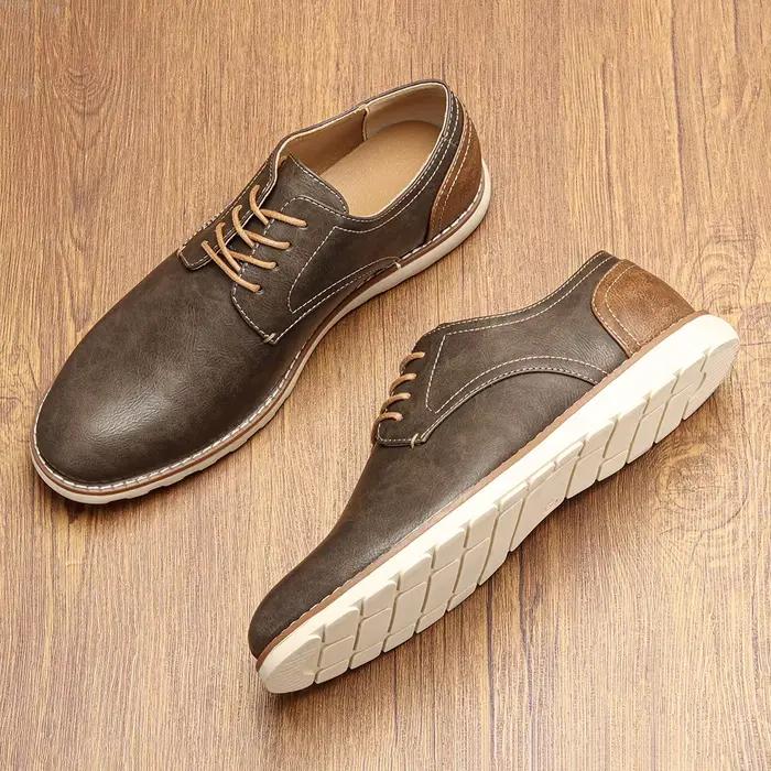 Mocassins en cuir pour hommes