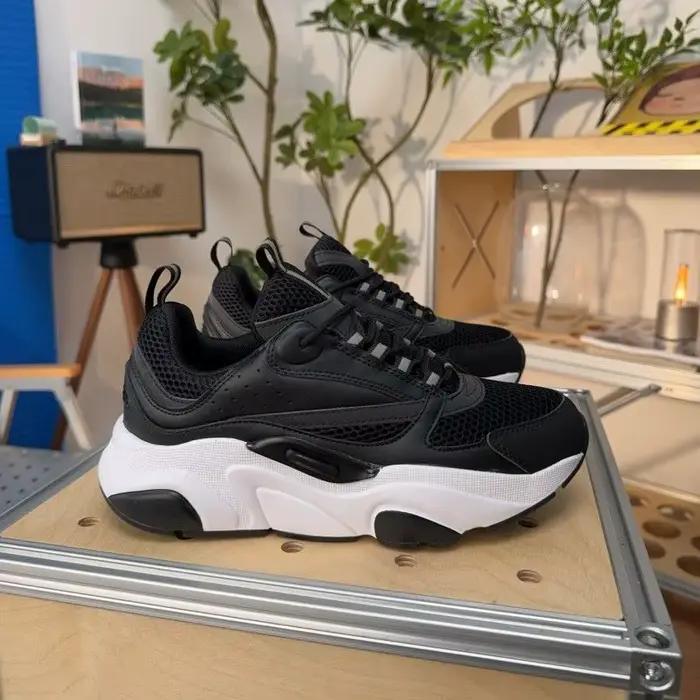 Chaussures de sport décontractées style rétro pour homme cuir et tissu semelle épaisse pour homme occasions spéciales