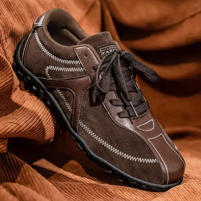 ELUVA hommes chaussures de marche baskets confortables antidérapant