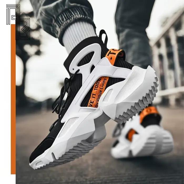 Chaussures de papa tendance pour hommes, chaussures de sport montantes décontractées d'automne 2025, chaussures à la mode, légères et polyvalentes