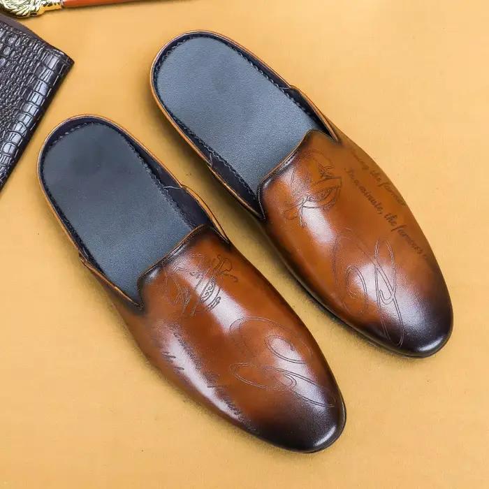 Mocassins en Cuir group pour Homme