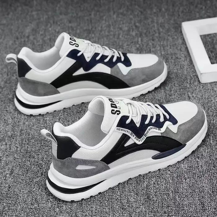 Chaussures de sport basses à lacets pour hommes