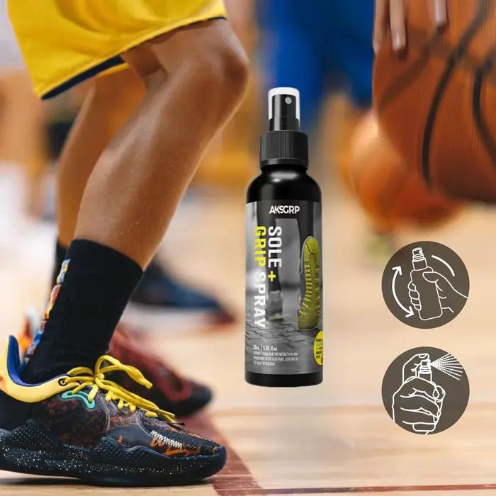 Spray de poignée pour chaussures de basket-ball, améliore la Traction des semelles et la poignée de terrain, rajeunit et allongé la vie du baskets, pour diverses chaussures, 120ml