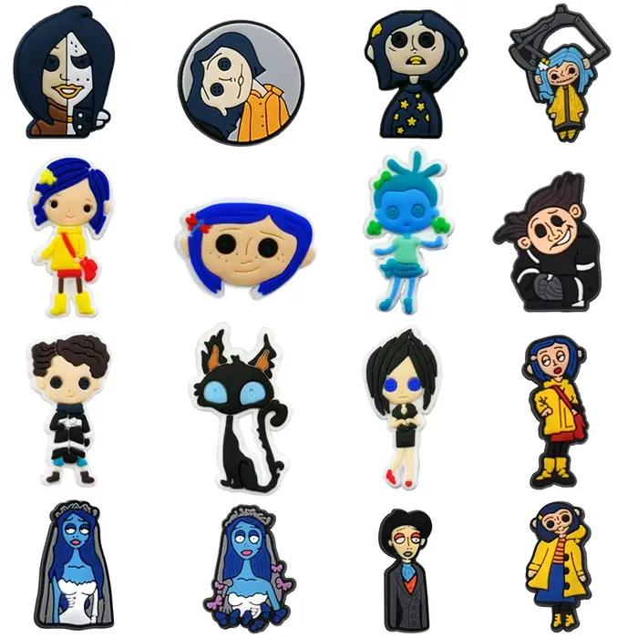 Coraline & the Secret Door – breloques de chaussures d'halloween