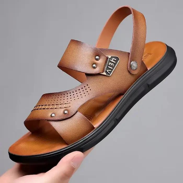 Sandales décontractées à fond souple pour hommes