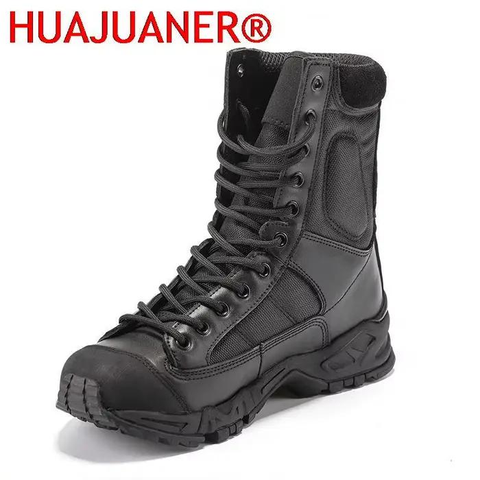 Nouveau Sport armée hommes Combat bottes tactiques en plein air randonnée désert cuir bottines