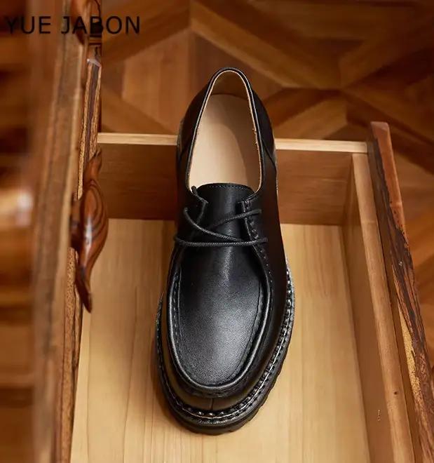 Chaussures Derby à semelles épaisses