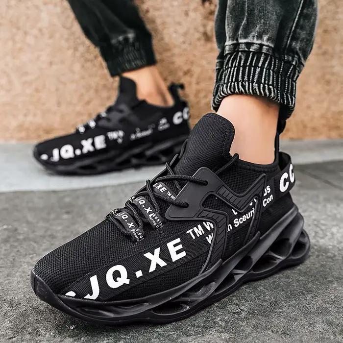 Baskets de course légères pour hommes chaussures de sport classiques en maille respirante mocassins décontractés modernes pour homme printemps automne