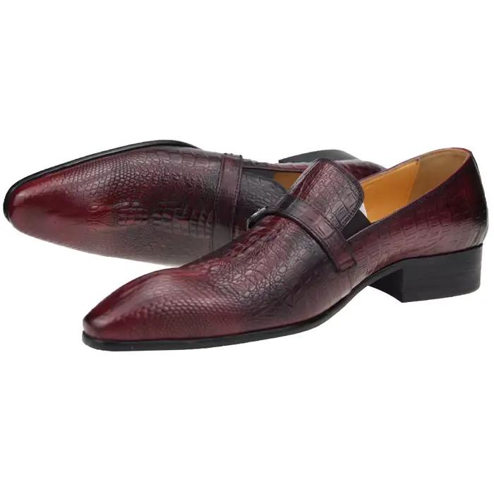 Mocassins en cuir de vache véritable faits à la main pour hommes