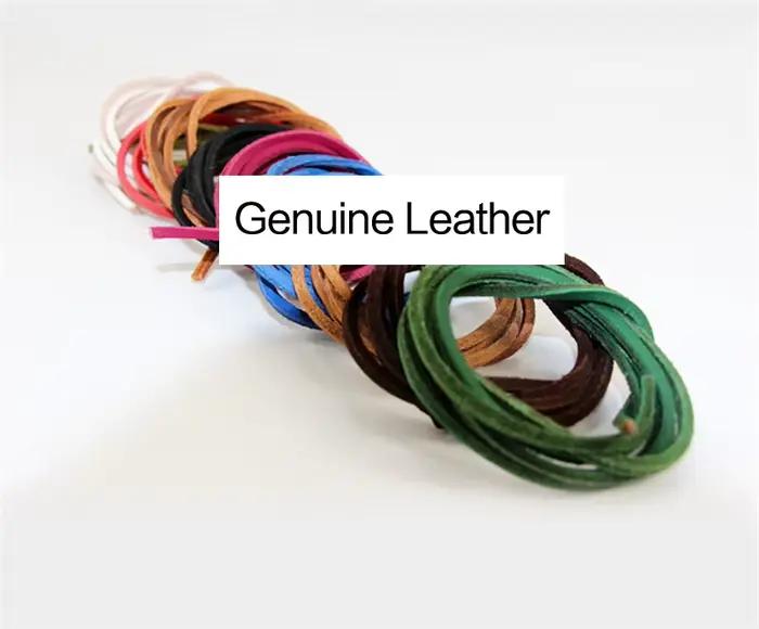 Lacets en cuir véritable corziky de 100cm à 160cm pour chaussures homme et femme de toutes occasions