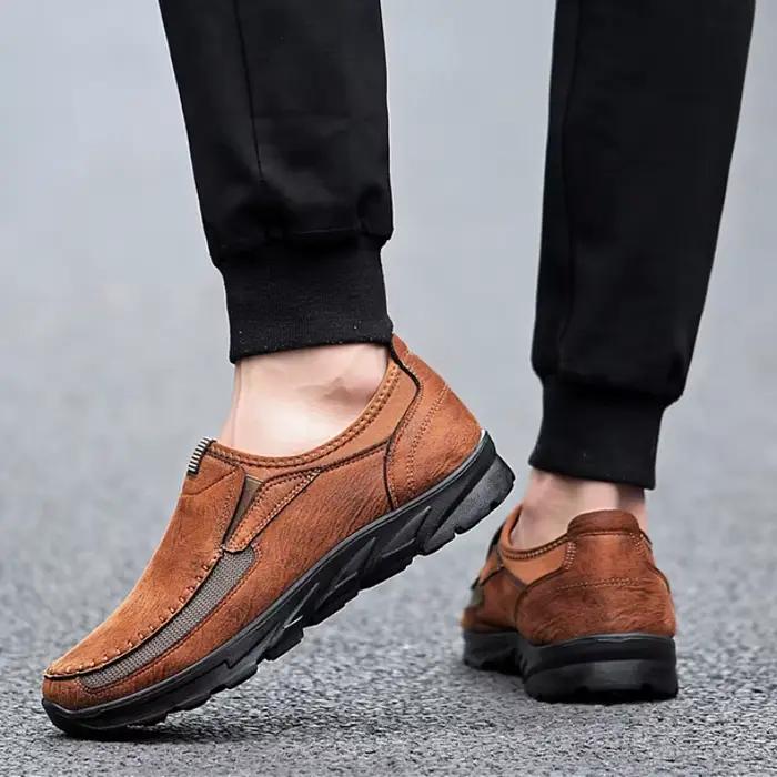 Hommes chaussures décontractées mocassins respirants baskets mâle confortable semelle souple