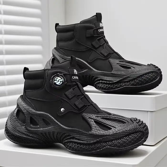 Chaussures de sport décontractées montantes pour hommes