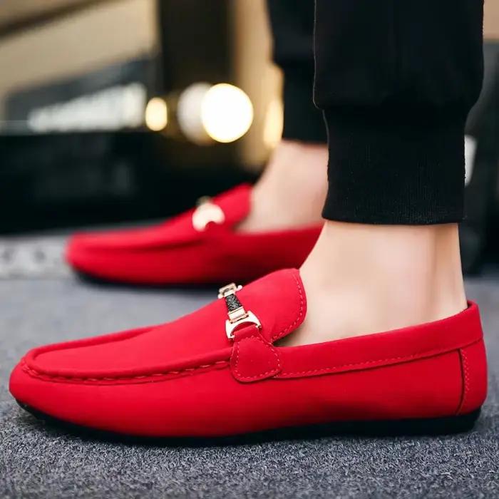 Chaussures décontractées pour hommes mocassins de conduite doux et confortables