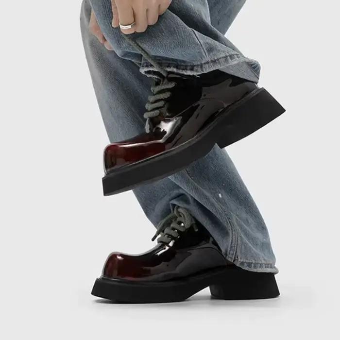 Nouvelles chaussures Derby décontractées pour hommes 2026