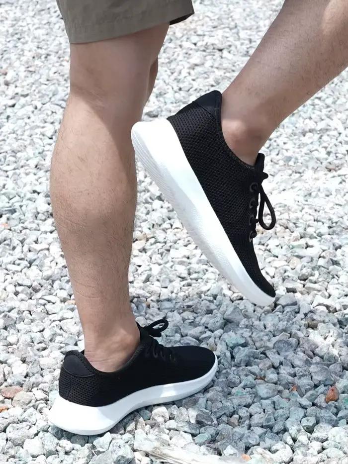 Chaussures de plein air en laine mérinos pour hommes