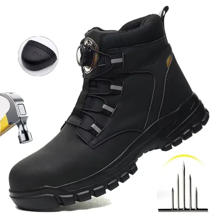 Bottes de sécurité imperméables pour hommes