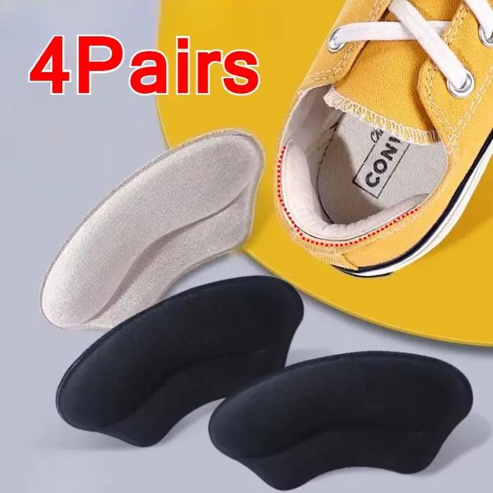 4 paires de coussinets de talon pour chaussures trop grandes