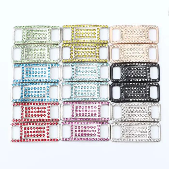 Boucles de lacets en métal pour chaussures personnalisation bijoux accessoires charmes décoration chaussures fille cadeau occasion spéciale