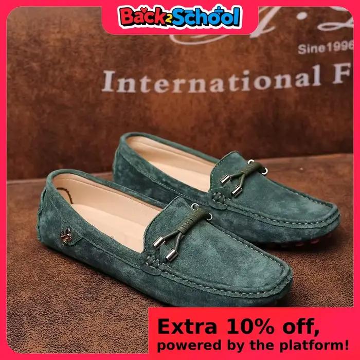 MAEDEF chaussures hommes taille 37-48 luxe homme mocassins doux vente chaude