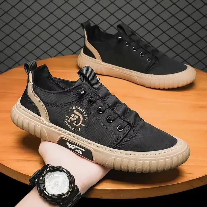 Hommes chaussures décontractées respirant glace soie toile chaussures mocassins baskets en plein air confort sans lacet plat vulcanisé chaussures adultes mocassins