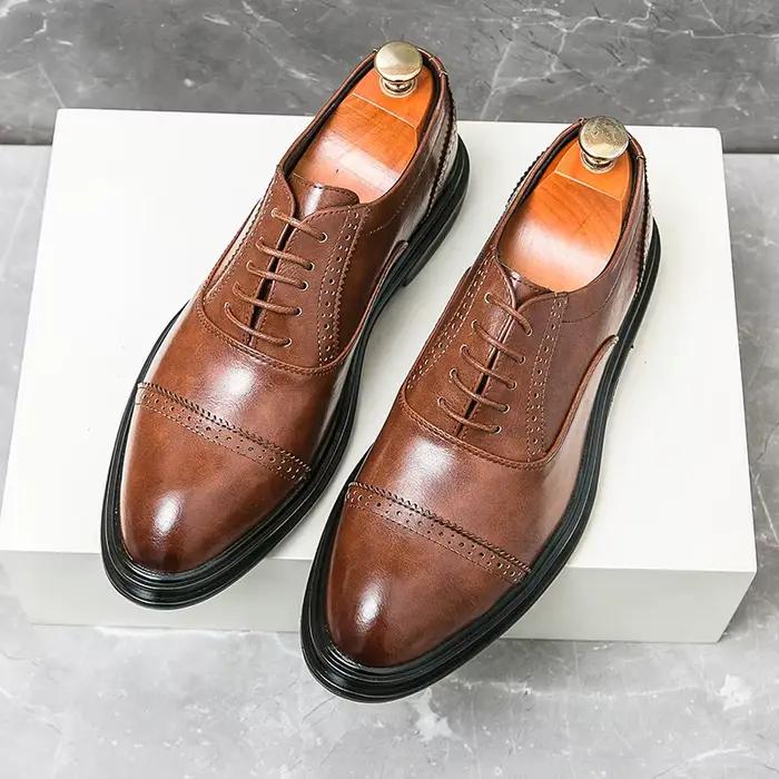 Chaussures de soirée de marque de haute qualité pour hommes, mocassins classiques noirs à semelle souple pour la conduite et les trajets quotidiens, tailles : 38-46