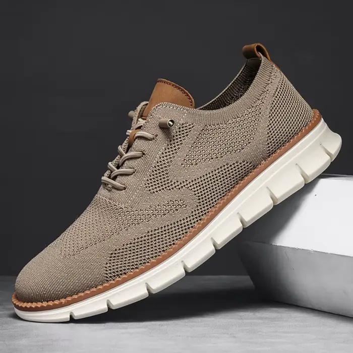 Hommes chaussures décontractées brise élégant Oxfords mode formelle affaires urbaines respirant