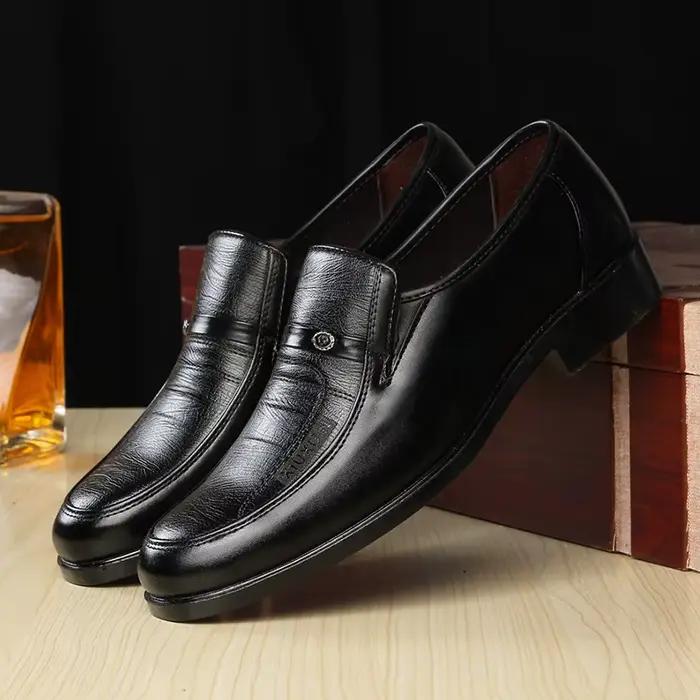 Chaussures en cuir pour hommes d'affaires