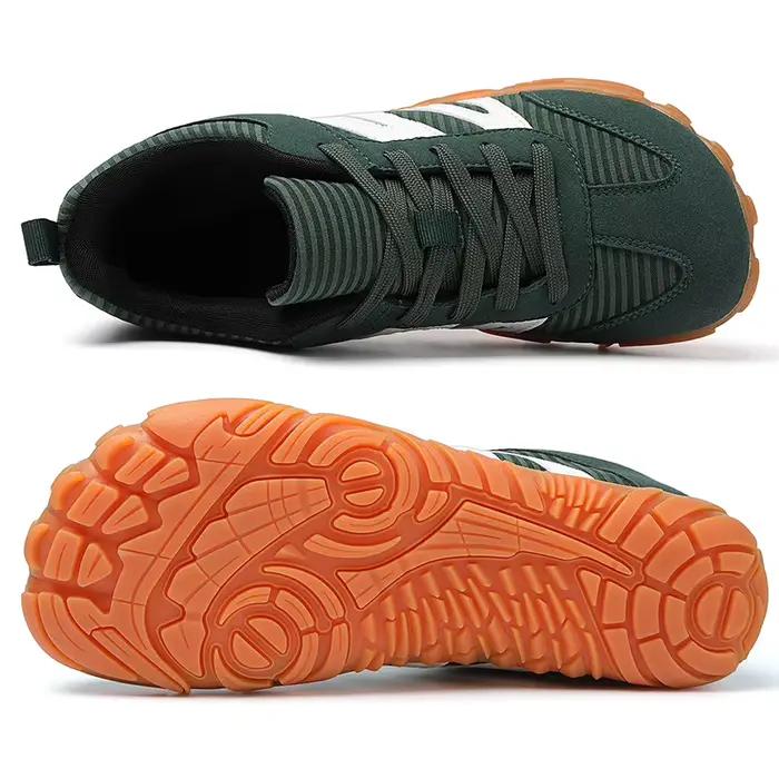 Nouvelles chaussures larges pour hommes, antidérapantes, respirantes, chaussures de marche, chaussures pieds nus à talon plat, chaussures de sport simples et confortables pour femmes