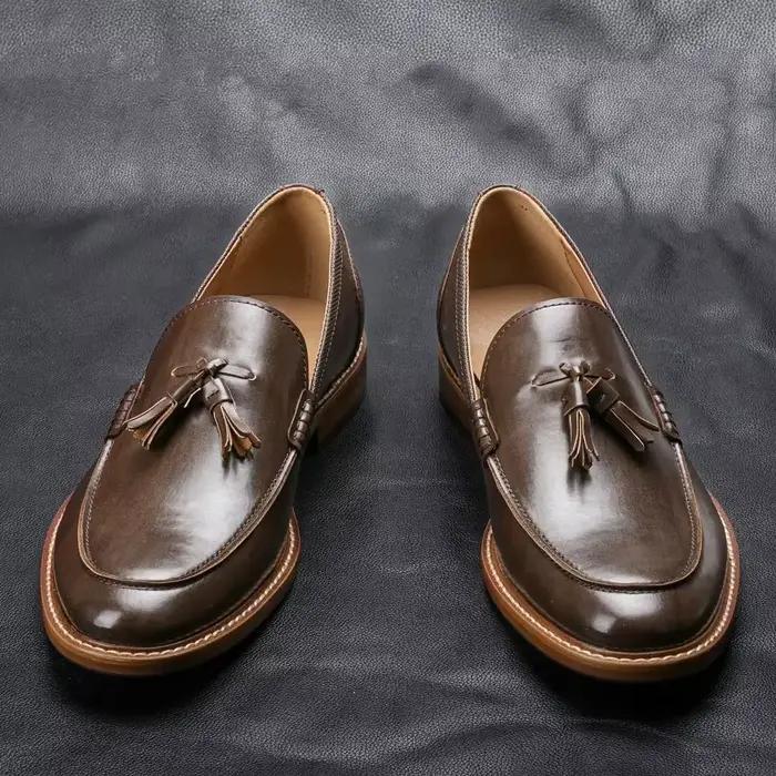Style américain homme chaussures décontractées confortable mode luxe mocassins hommes