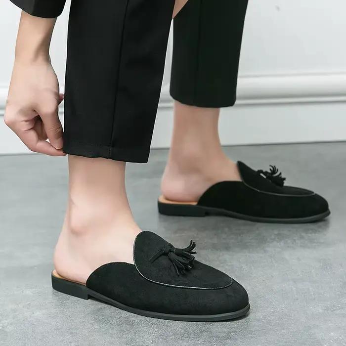 Demi-pantoufles pour hommes