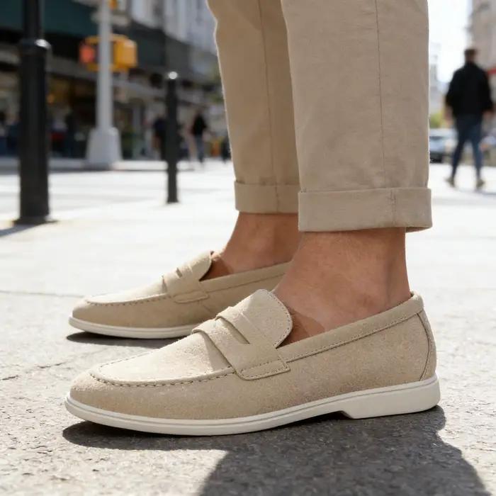 Mocassins pour hommes, confortables