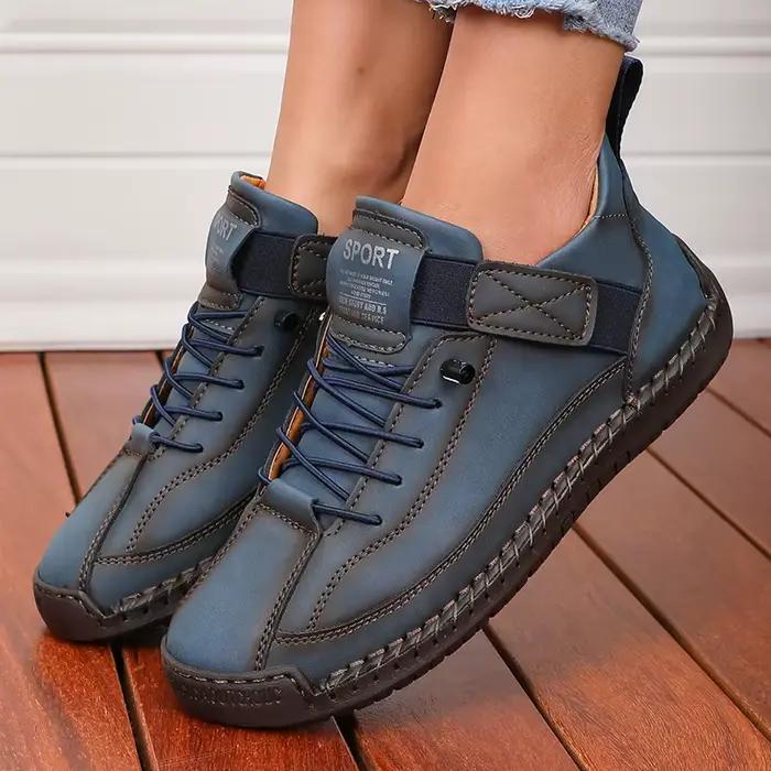Chaussures Penny pour Hommes en Cuir Artificiel Respirantes Pour Randonnée et Activités de Plein Air Occasions Décontractées