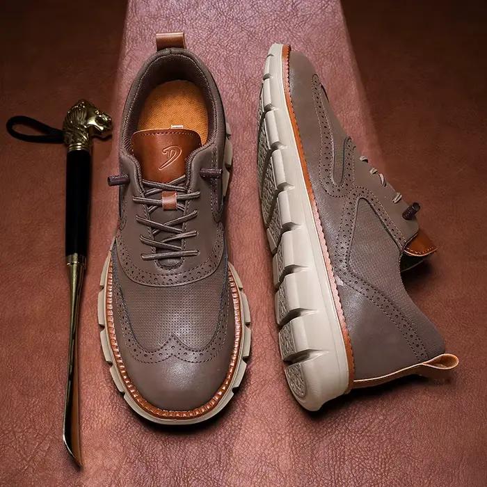 Chaussures Oxford Brogue pour hommes