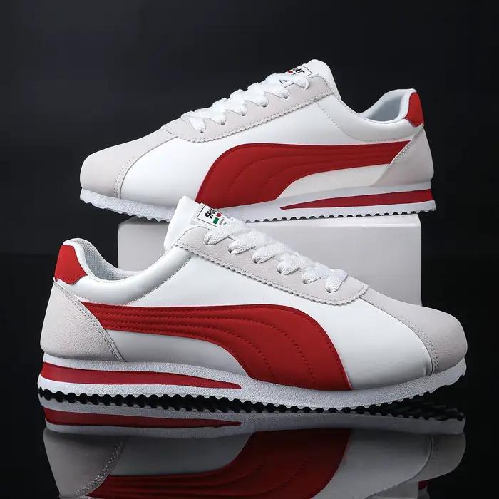 Chaussures de sport décontractées pour hommes avec semelles souples, chaussures de skate confortables et légères, chaussures de course en plein air, chaussures pour hommes