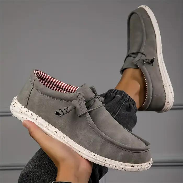 Mocassins classiques pour hommes, grande taille 47 48, chaussures confortables et légères à enfiler, mocassins en cuir, chaussures décontractées pour hommes, chaussures plates