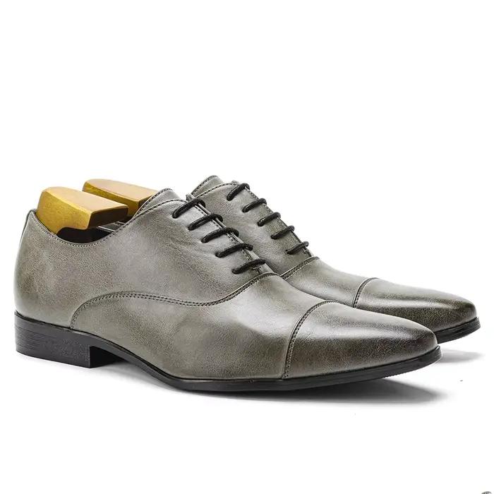Chaussures en cuir pointues pour hommes