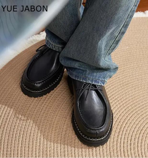 Chaussures Derby à semelles épaisses