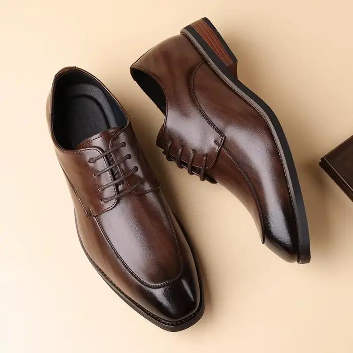 Chaussures en cuir formelles pour hommes