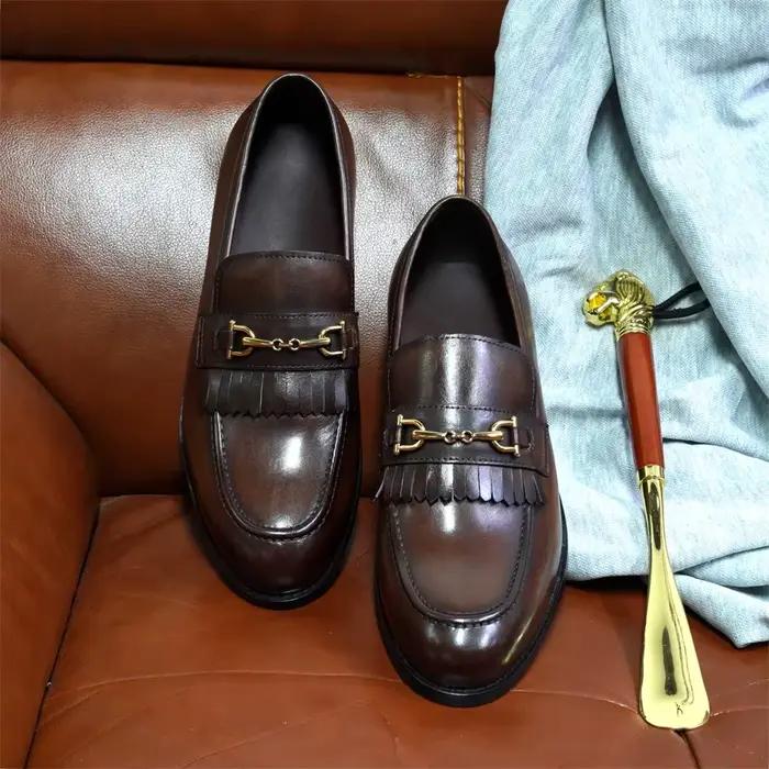 Chaussures de luxe italiennes pour hommes