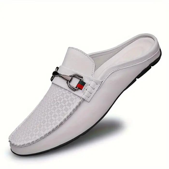 Chaussures décontractées sans talon pour hommes - Style rétro