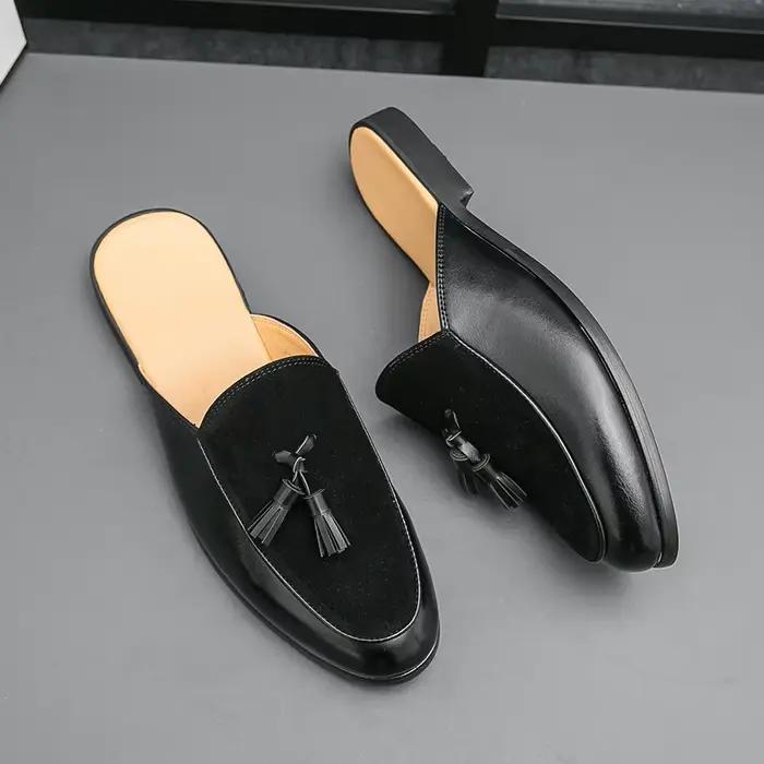 Demi-chaussures blanches pour hommes