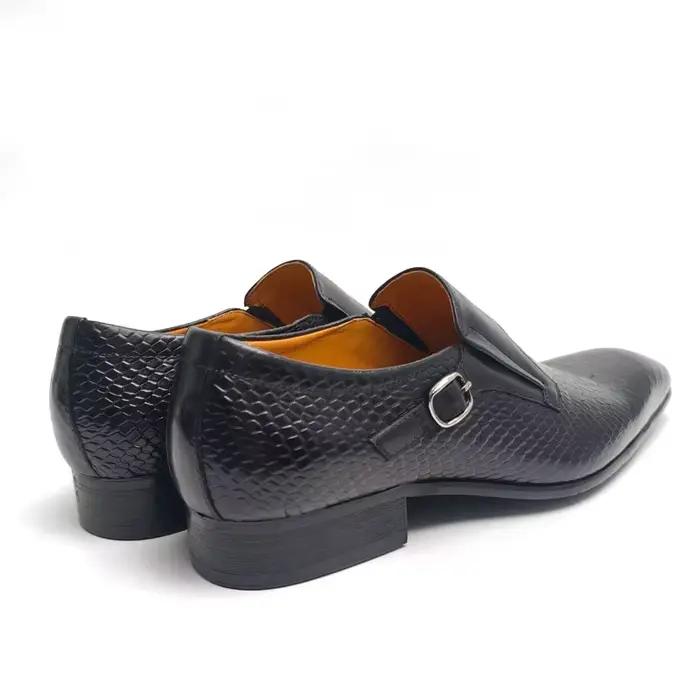 Mocassins ASIMAYA en cuir peint à la main pour homme, chaussures décontractées et formelles pour l'usage quotidien et les occasions spéciales