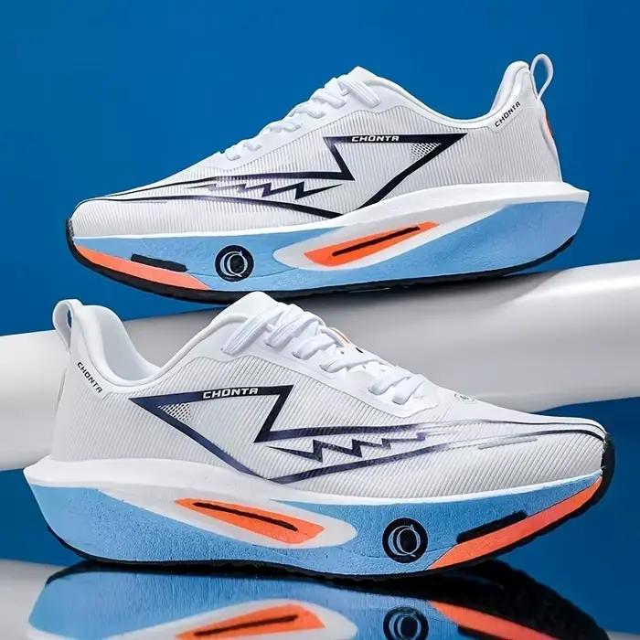 Chaussures de course décontractées et confortables pour hommes - Tige en tissu respirant