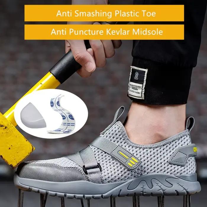 Chaussures de sécurité d'été respirantes
