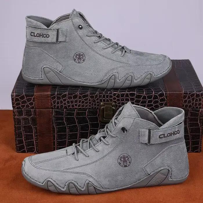 Chaussures en cuir véritable pour hommes