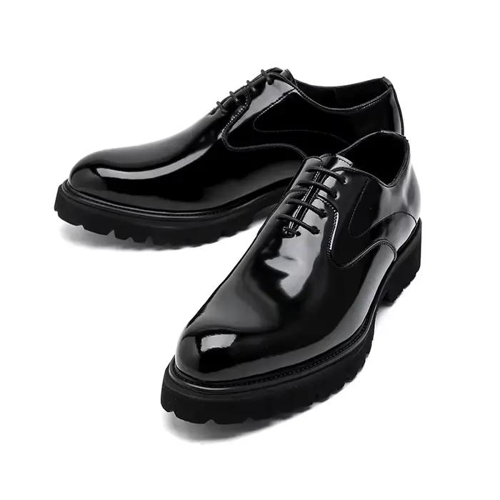Chaussures en cuir pour hommes en cuir véritable grande taille chaussures de haute qualité chaussures formelles de créateur chaussures décontractées mode affaires
