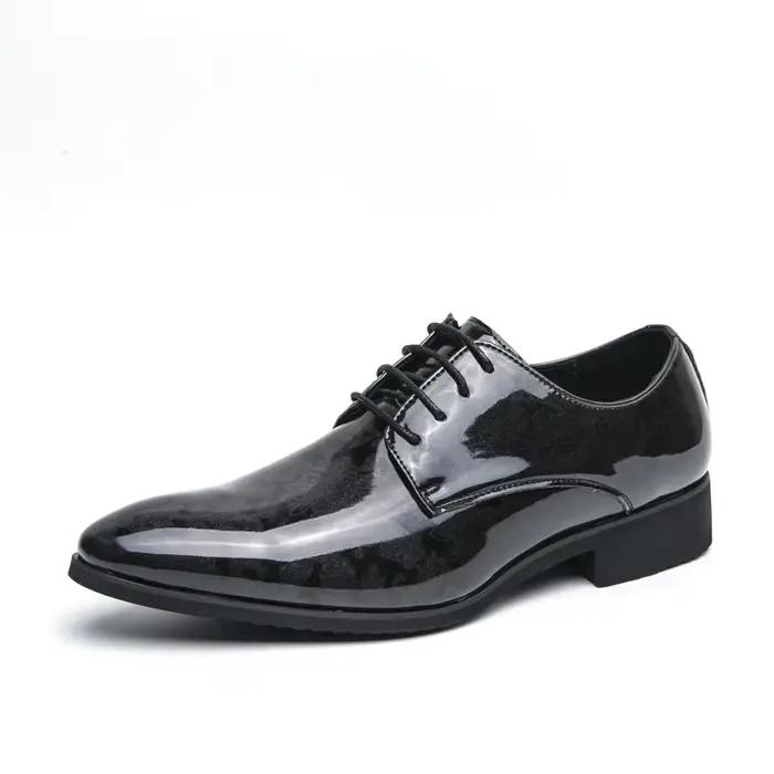 Mocassins en cuir coordonnants pour hommes