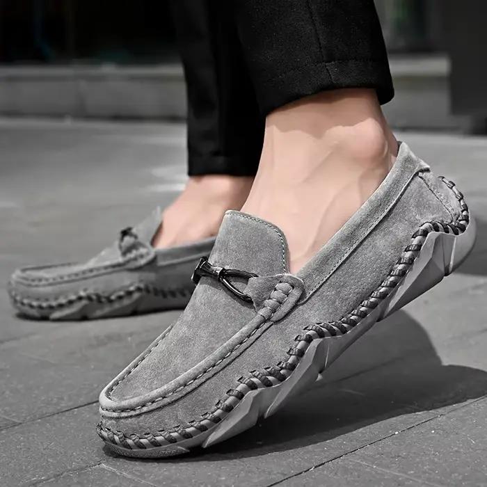 Mocassins plats confortables pour hommes